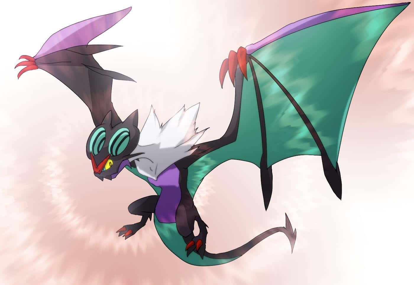 Noivern Flying Dragon Pokemon Background