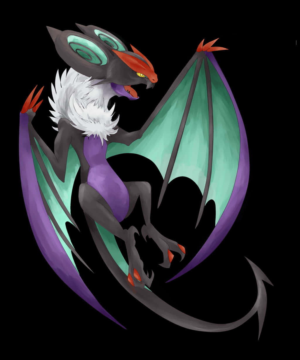 Noivern Pokemon Artwork Background