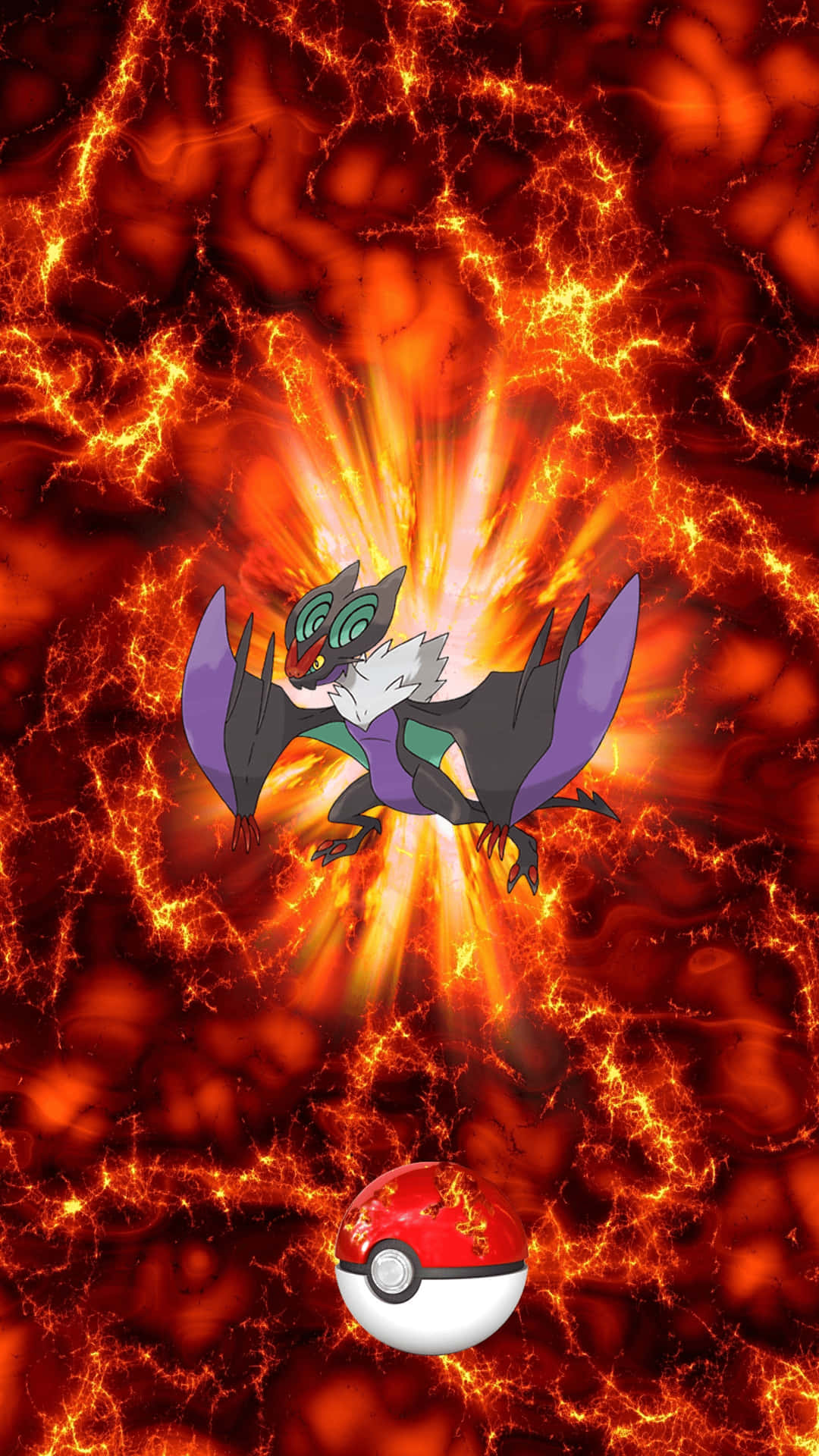 Noivern Pokemon Emerging From Pokeball