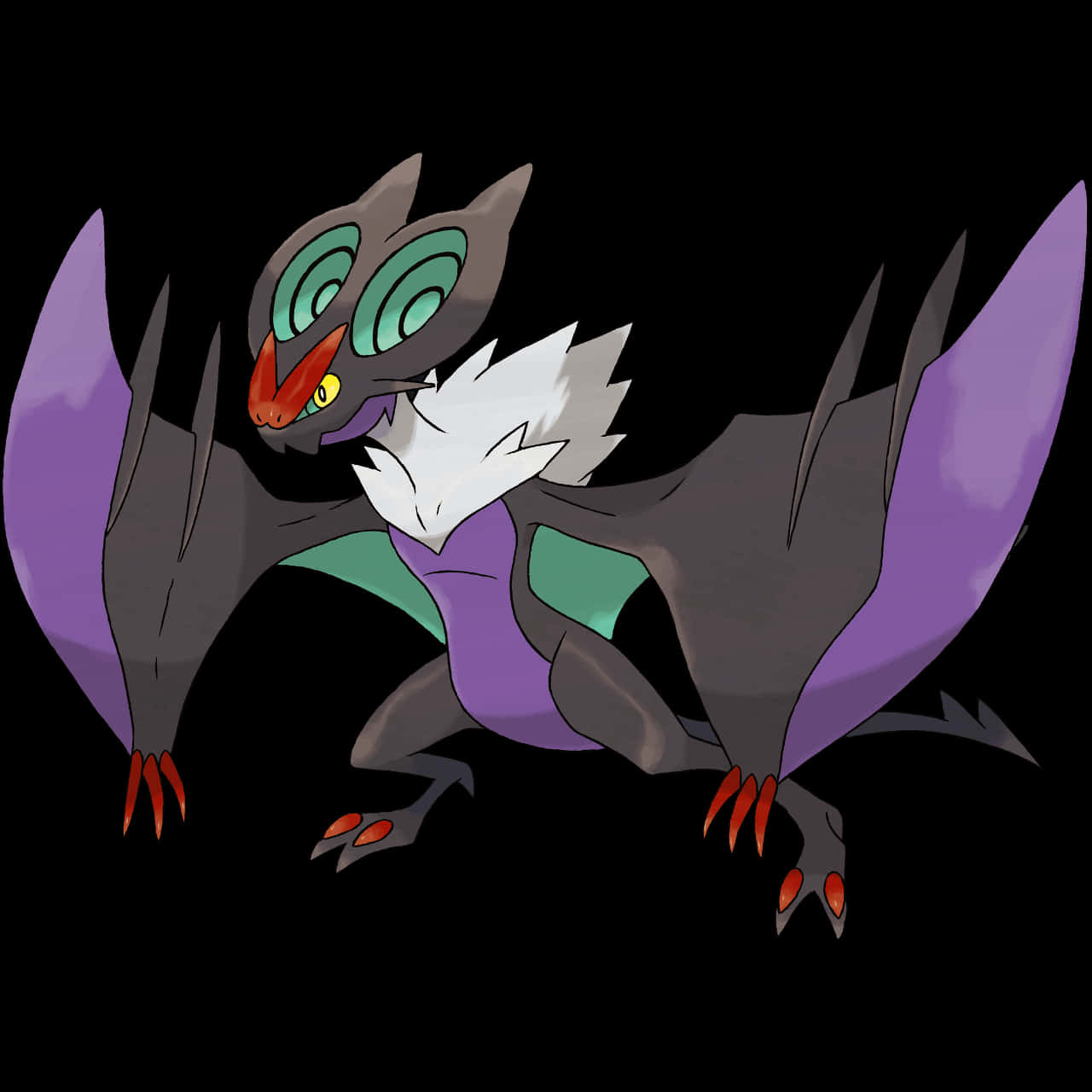 Noivern Pokemon Flying Dragon Background
