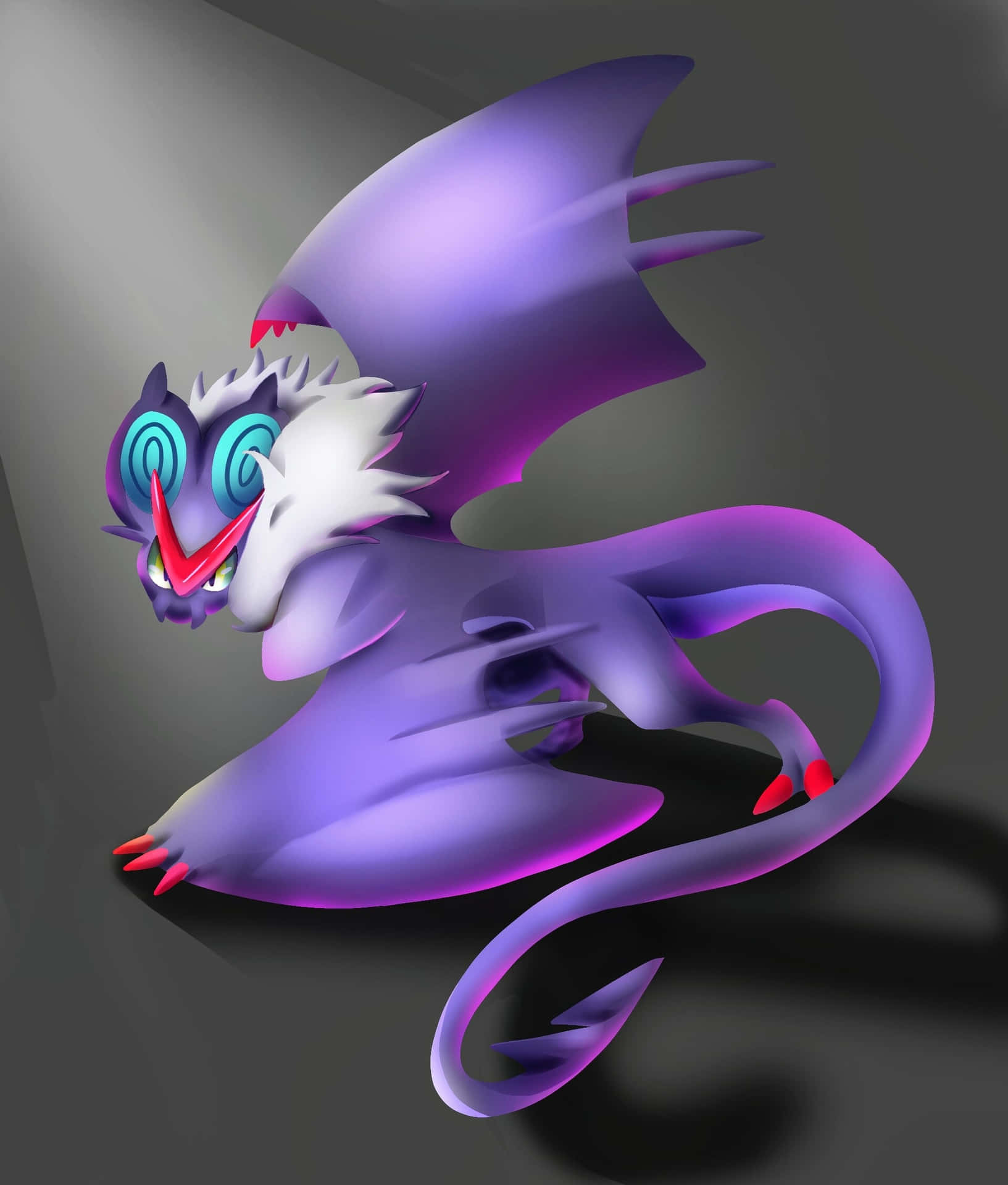 Noivern Pokemon Illustration Background