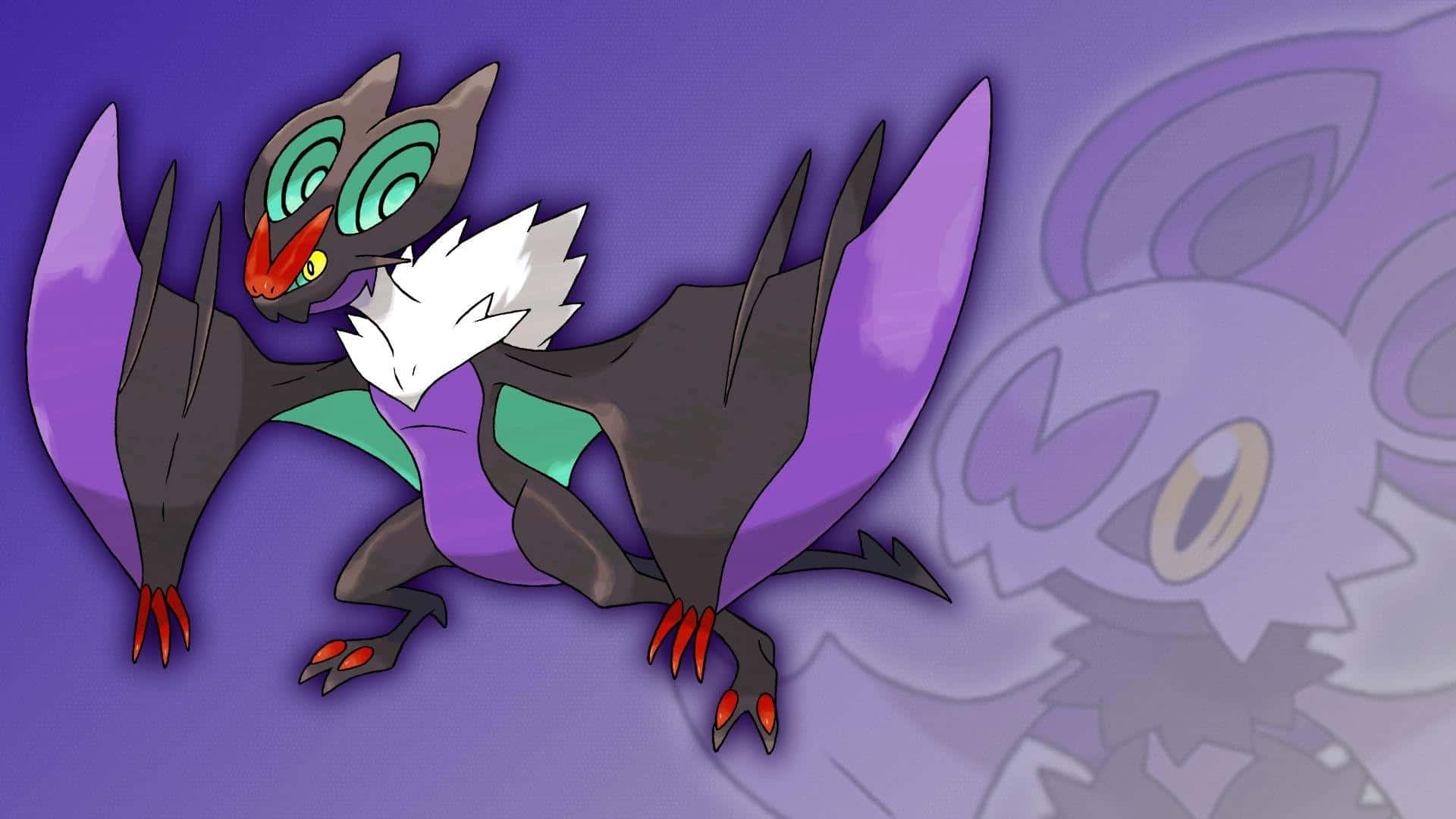 Noivern Pokemon Illustration Background