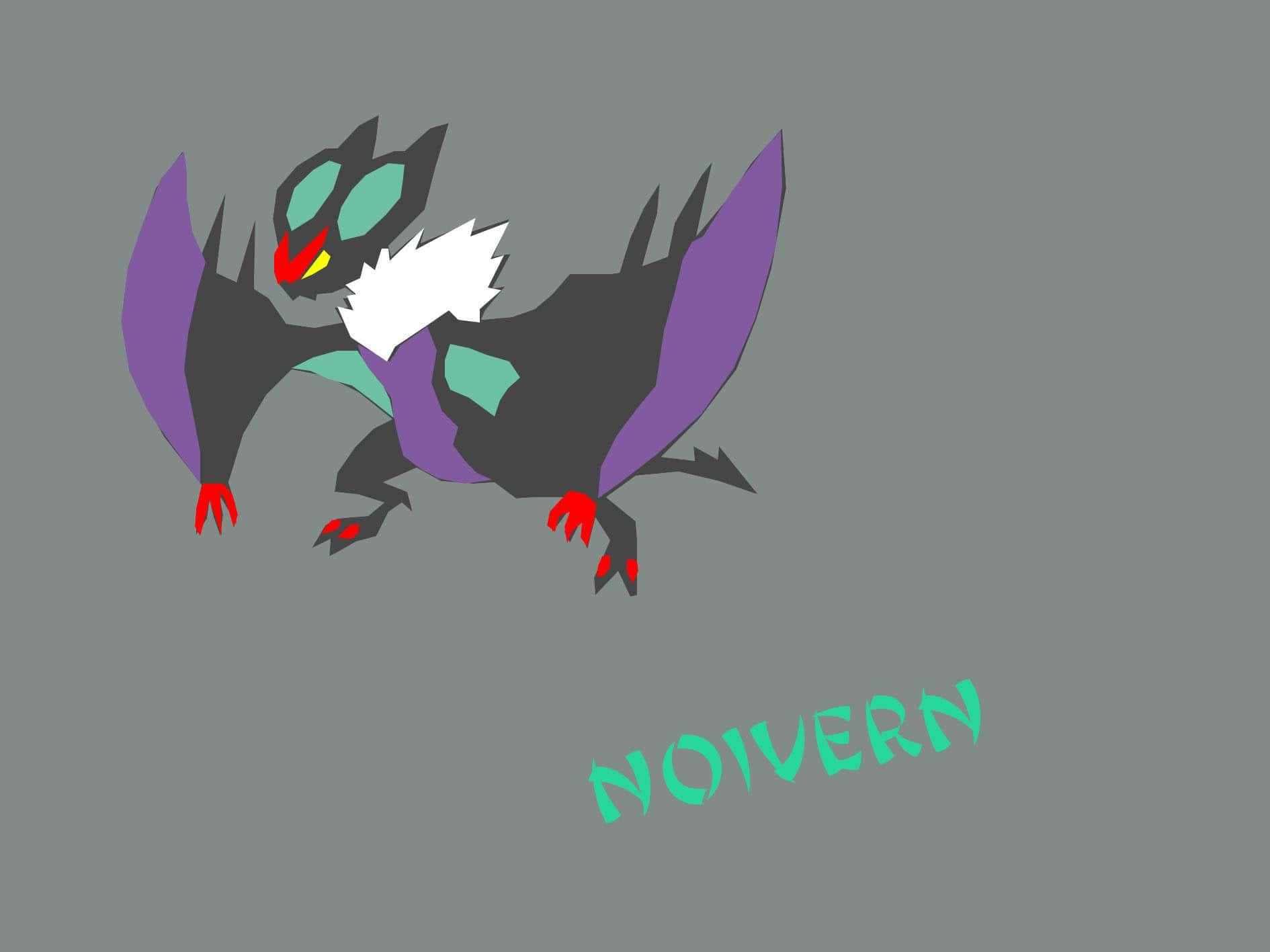 Noivern Pokemon Illustration Background