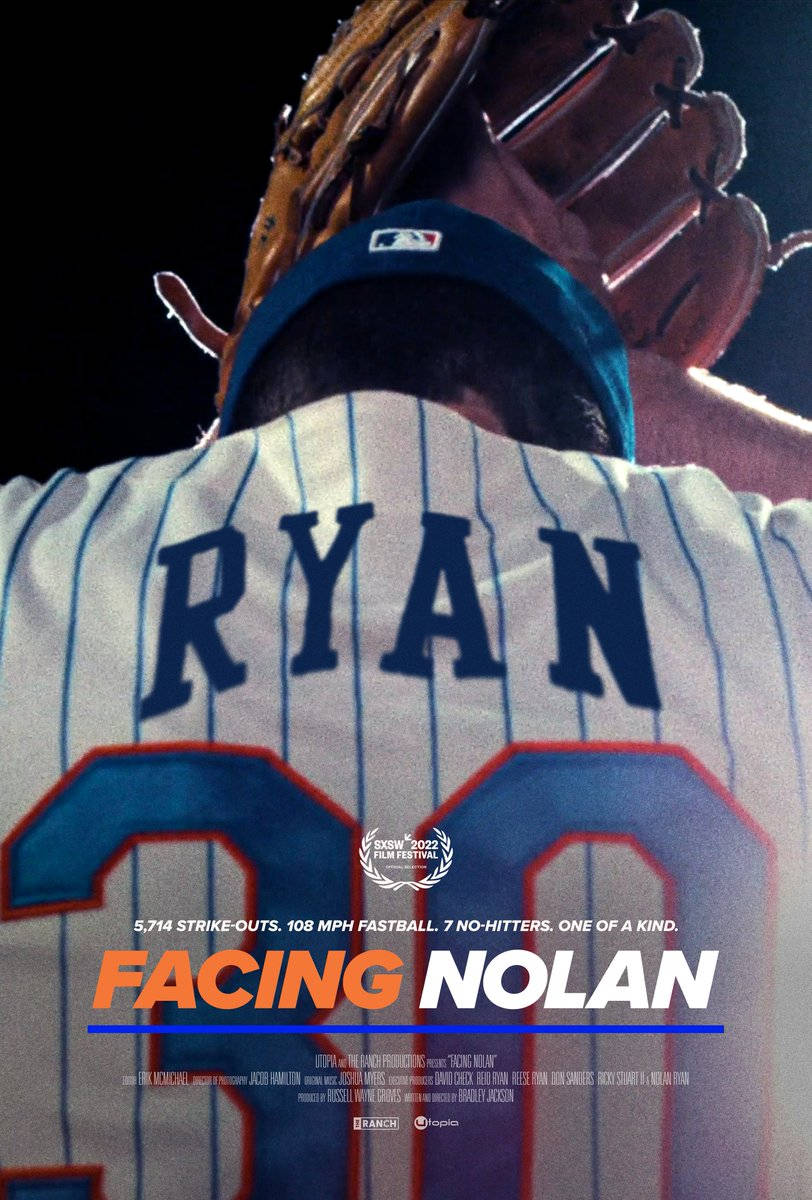 Nolan Ryan Facing Nolan Documentary Poster Background