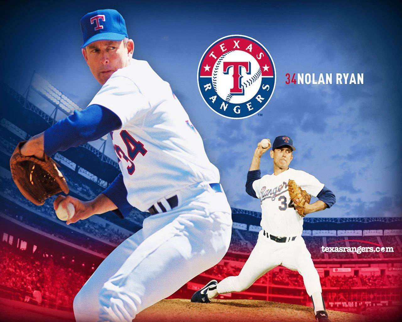 Nolan Ryan Texas Rangers Player Background