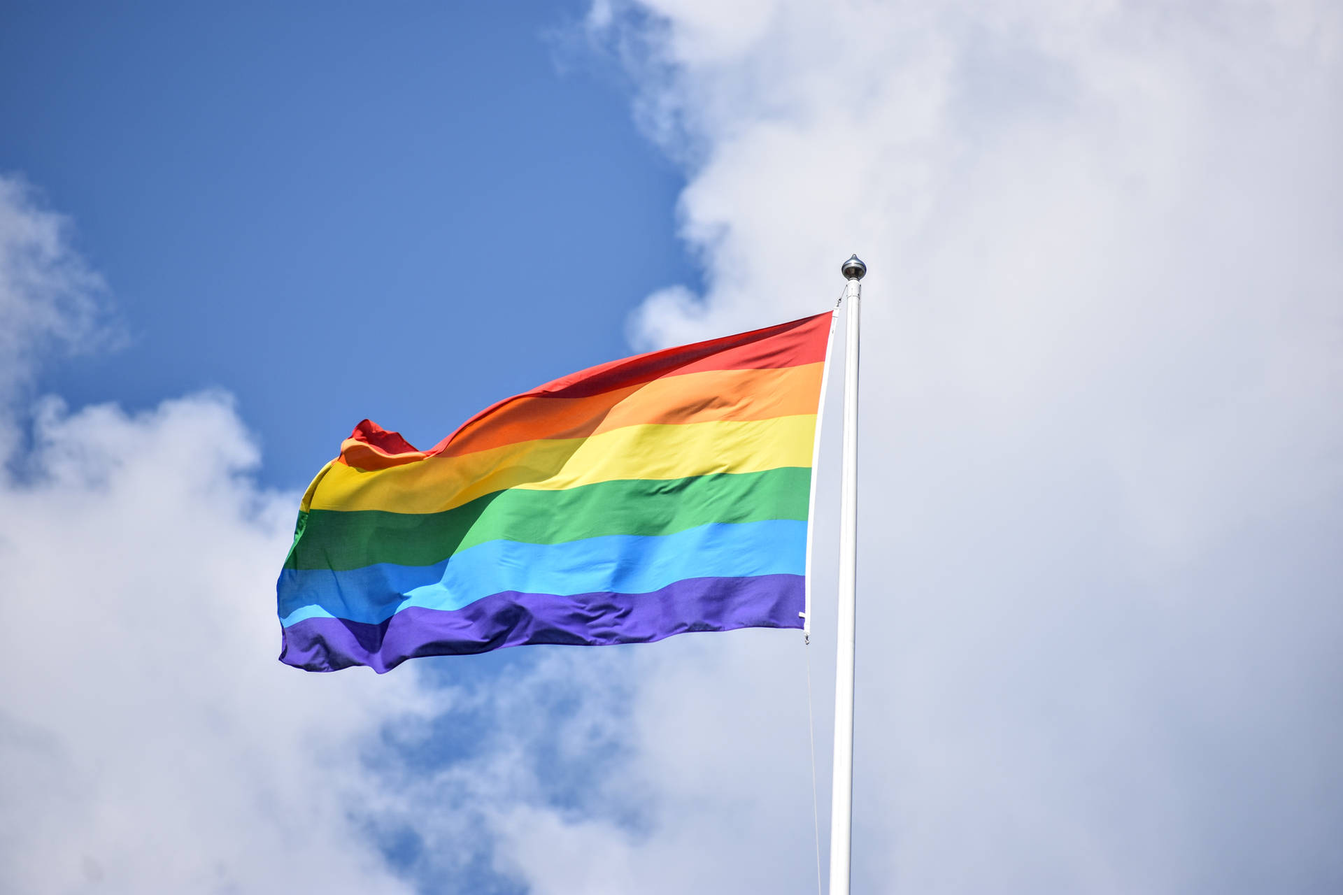 Non-binary Lgbt Flag Background