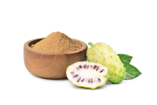 Noni Fruit Coffee Powder Background