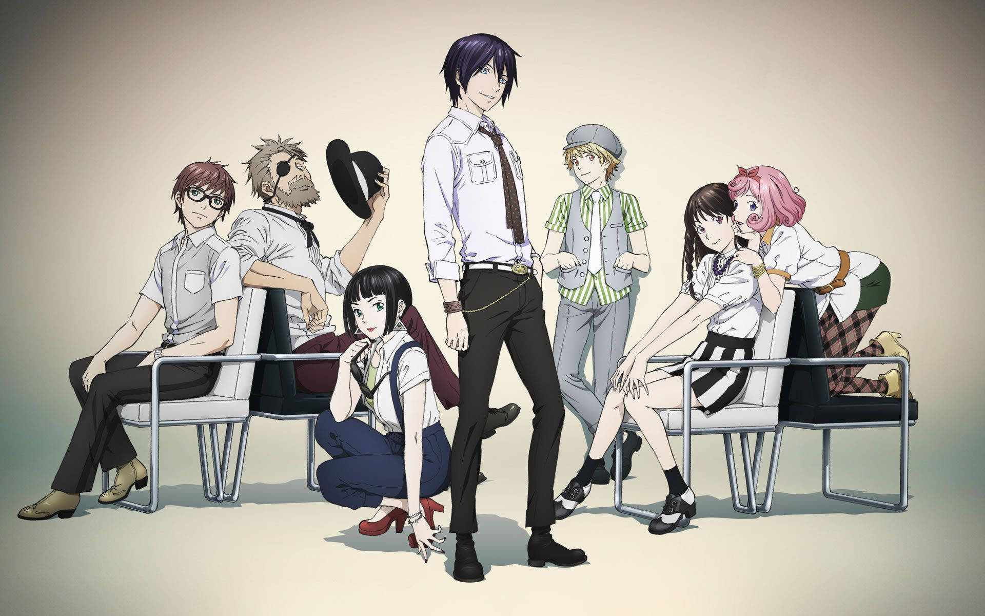 Noragami Anime Poster Background