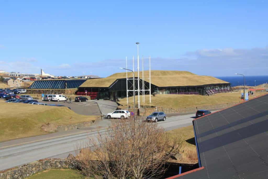 Nordic Inn Thorshavn Parking Lot Background