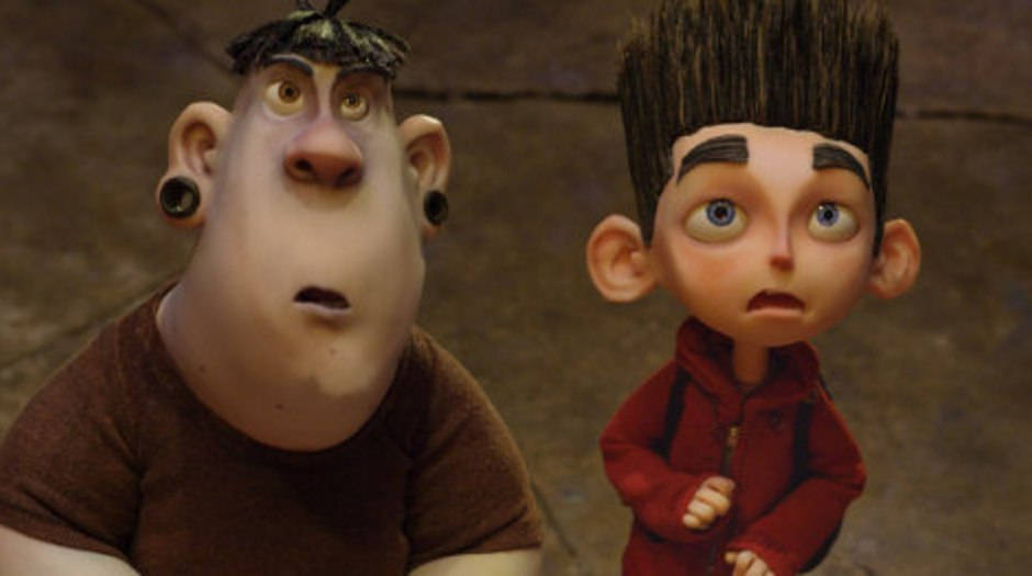 Norman And Alvin Looking Up Paranorman Background