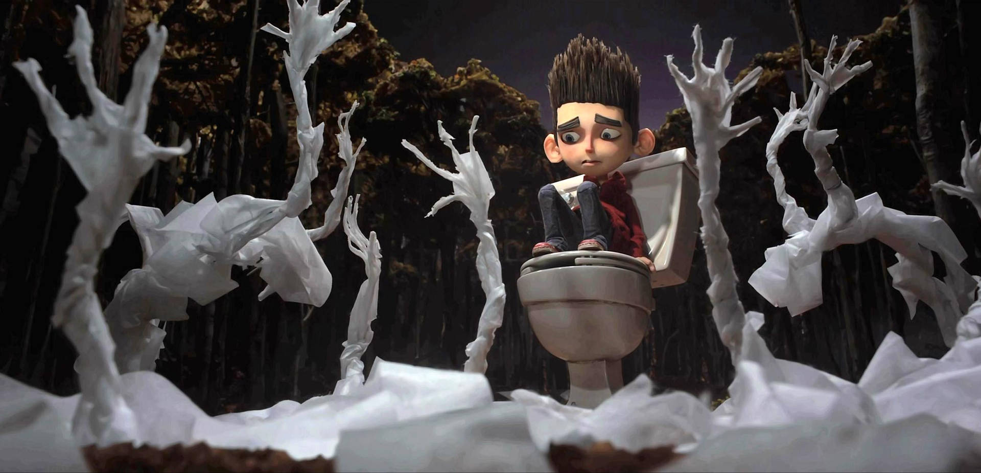 Norman On The Toilet Paranorman