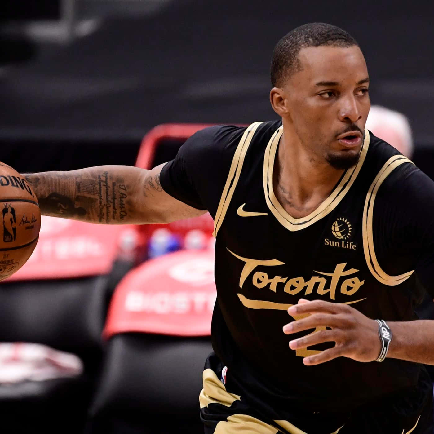 Norman Powell Toronto Raptors Versus Utah Jazz Background