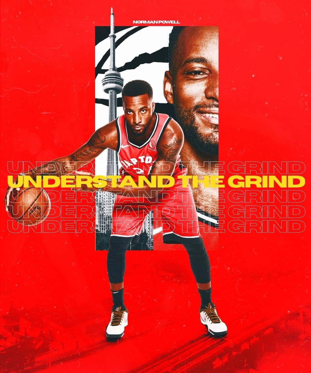 Norman Powell Understand The Grind Poster Background