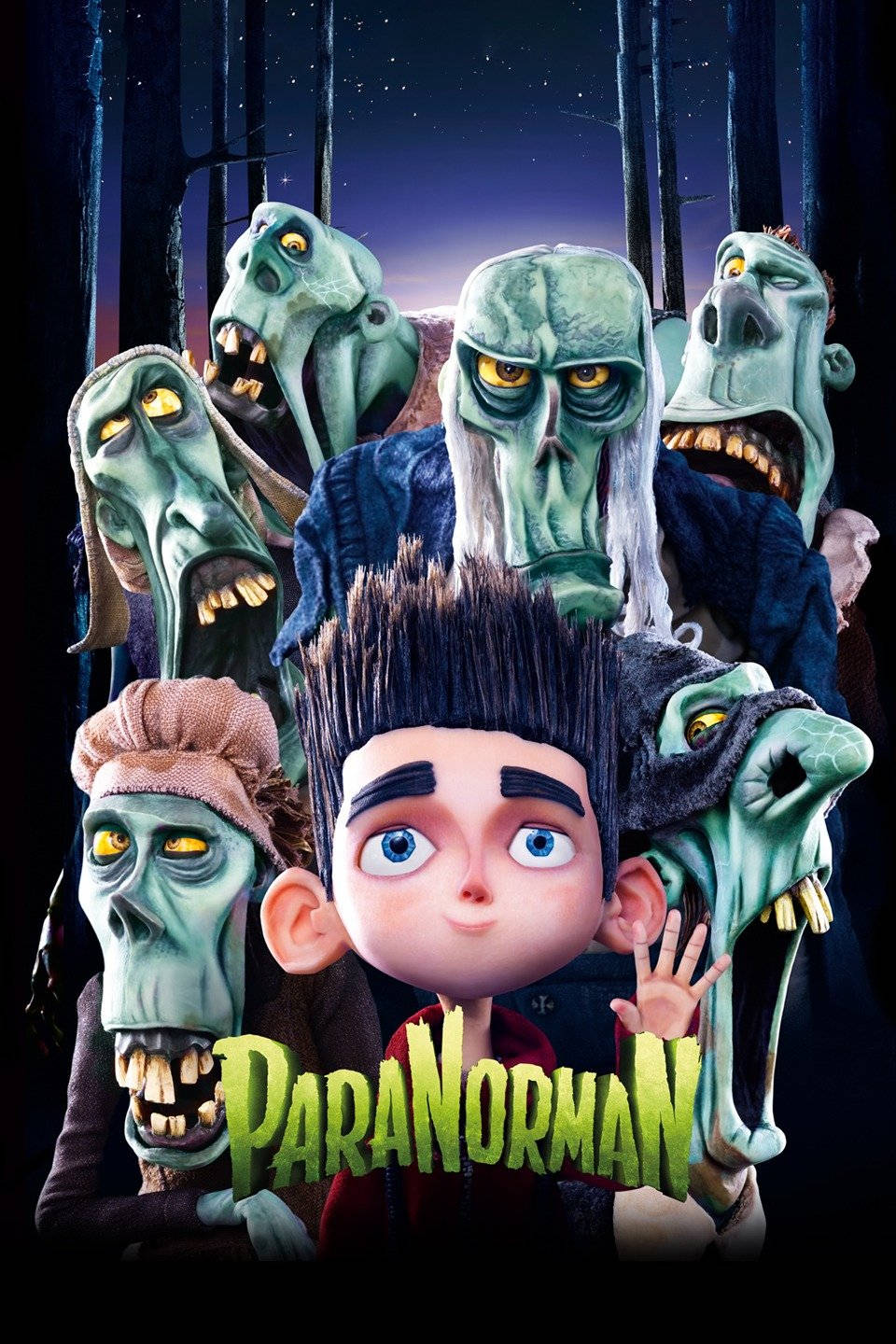 Norman Surrounded By Zombies Paranorman Background