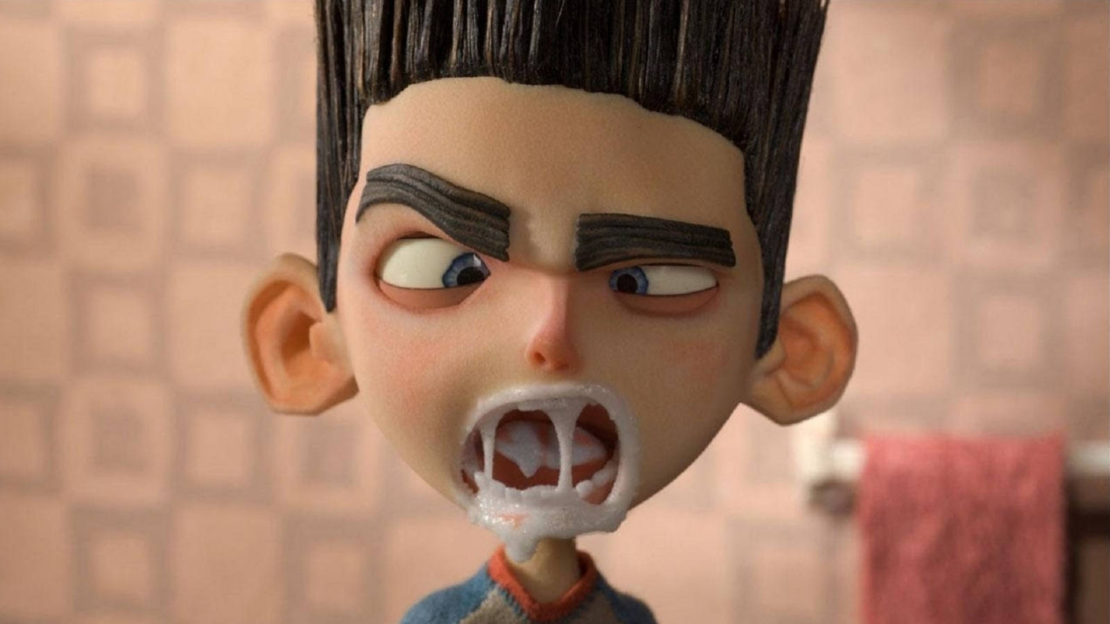 Norman With Foamy Mouth Paranorman Background