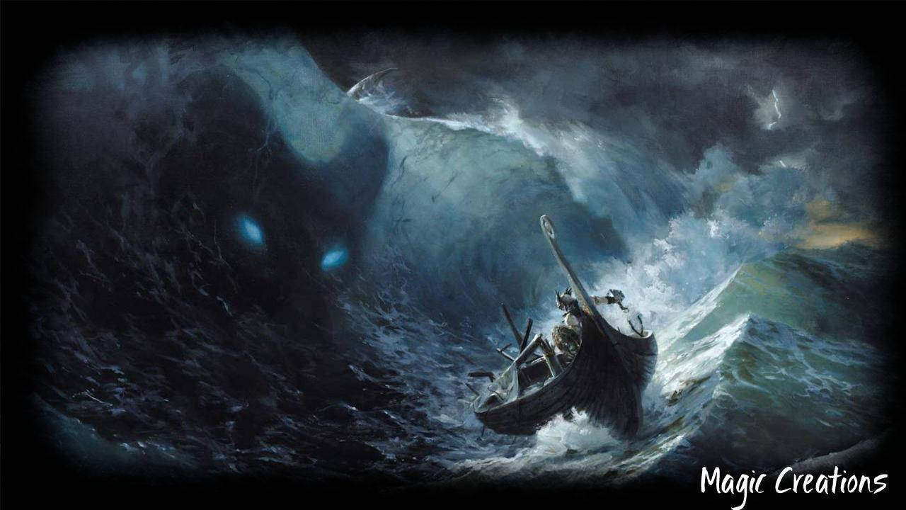 Norse Mythology Jormungandr Background