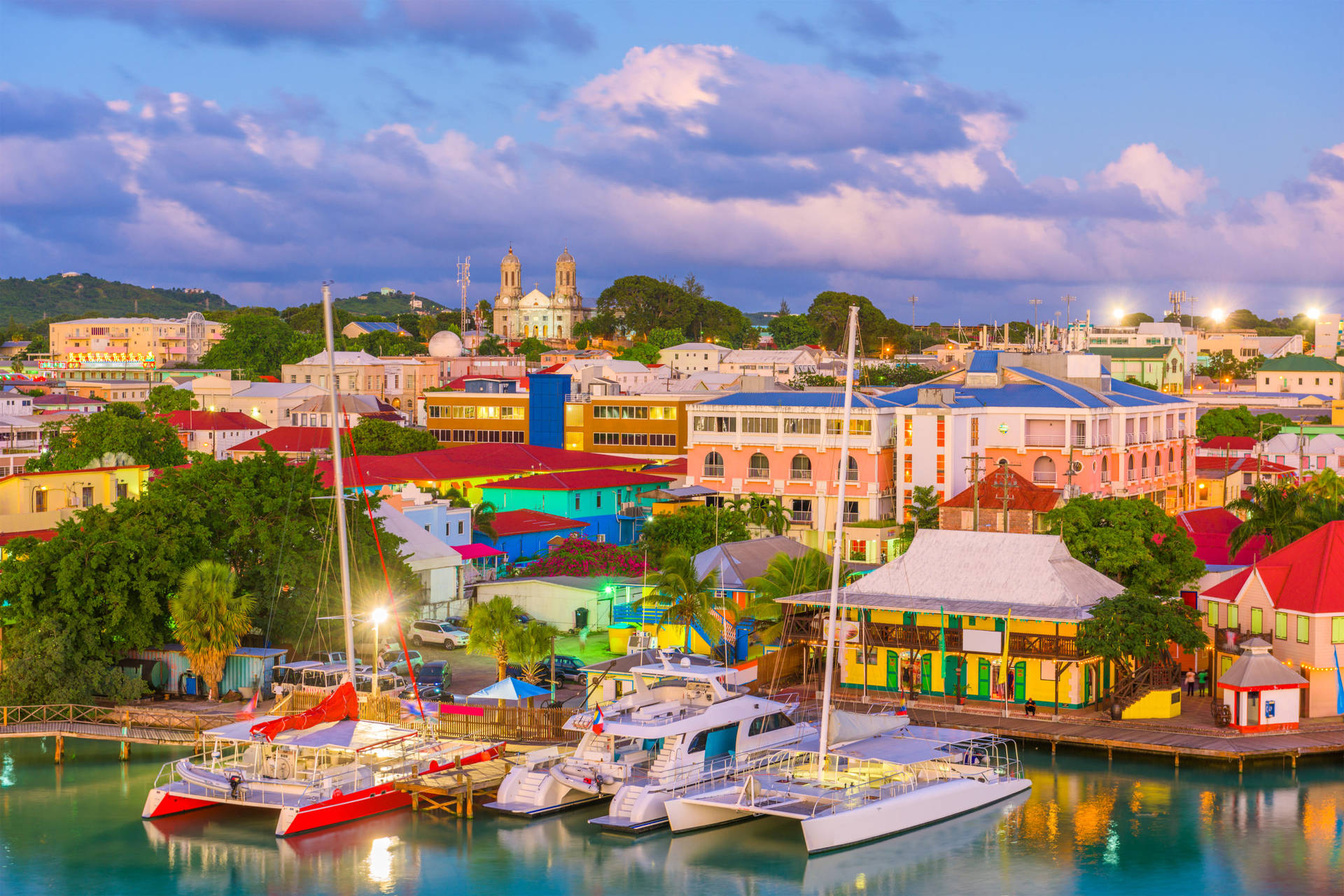 North America Antigua And Barbuda Background