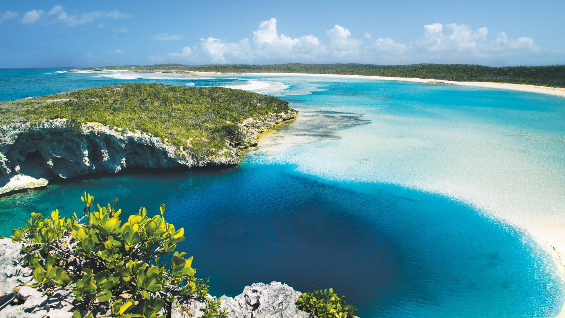 North America Bahamas Island Background