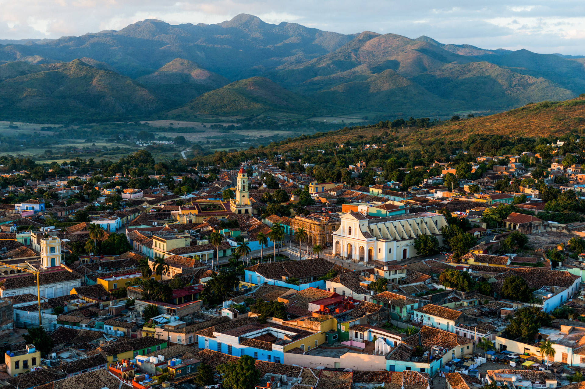 North America Cuba Aerial View