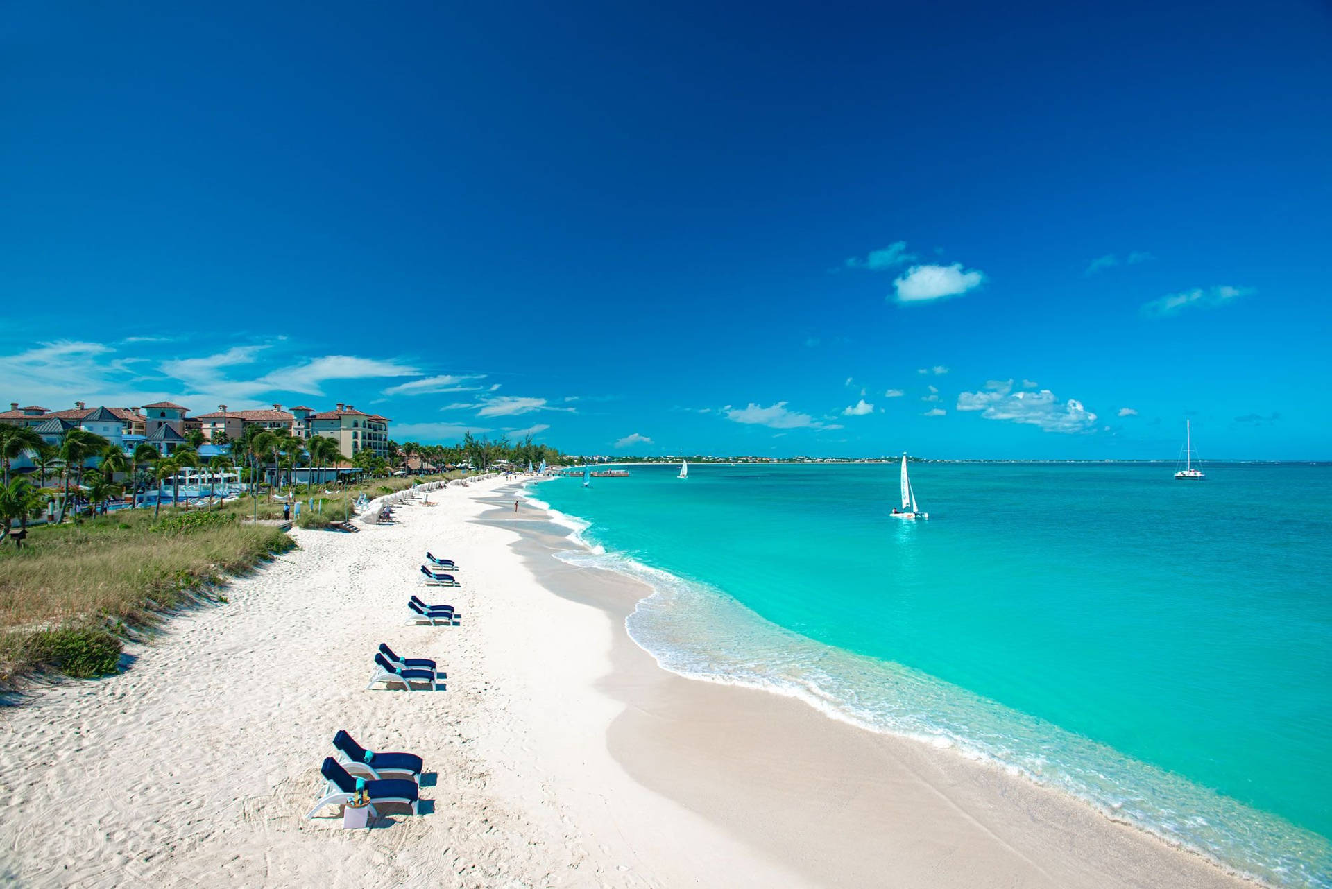 North America Turks And Caicos Background