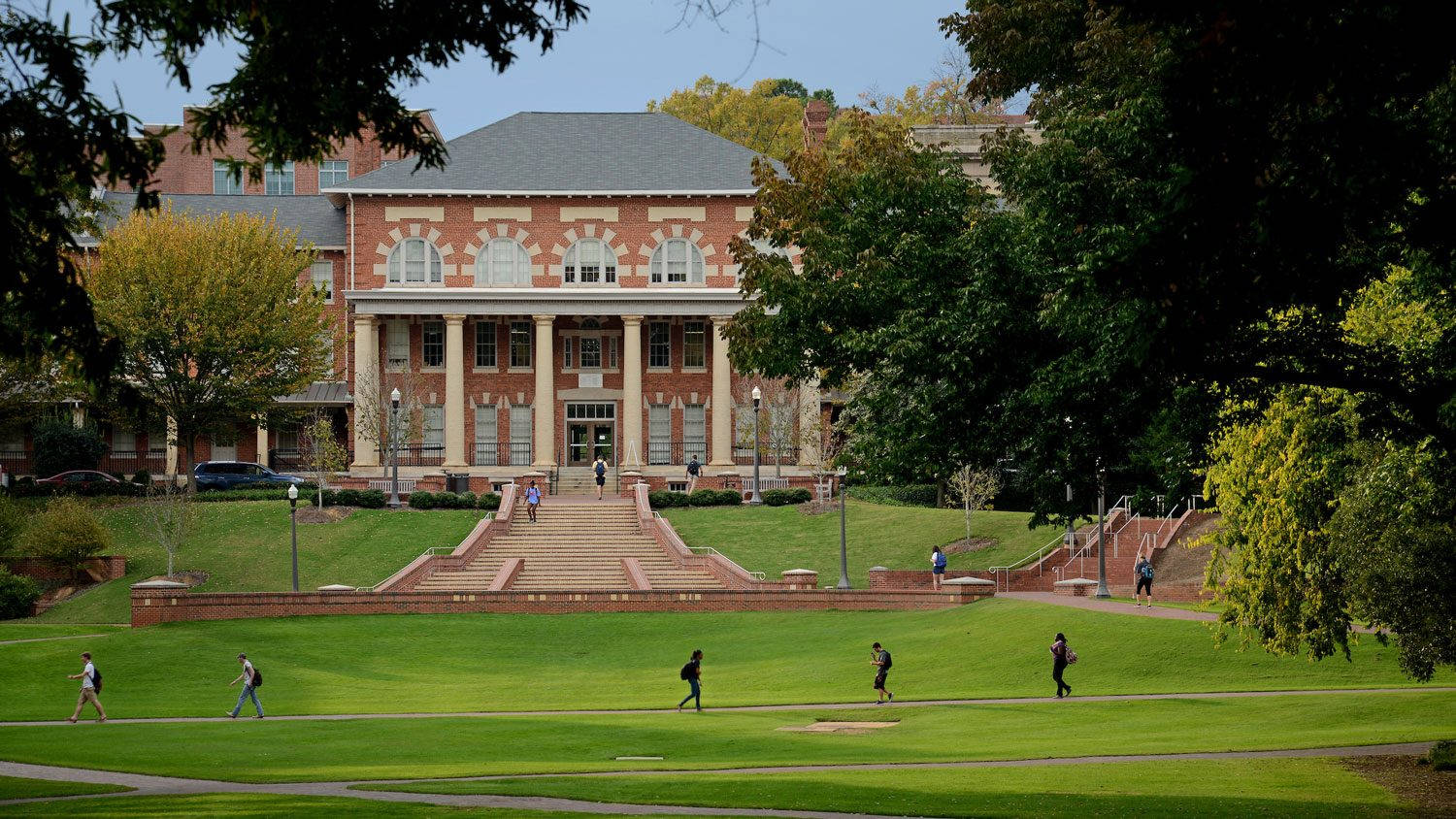 North Carolina State University 1911 Building Background