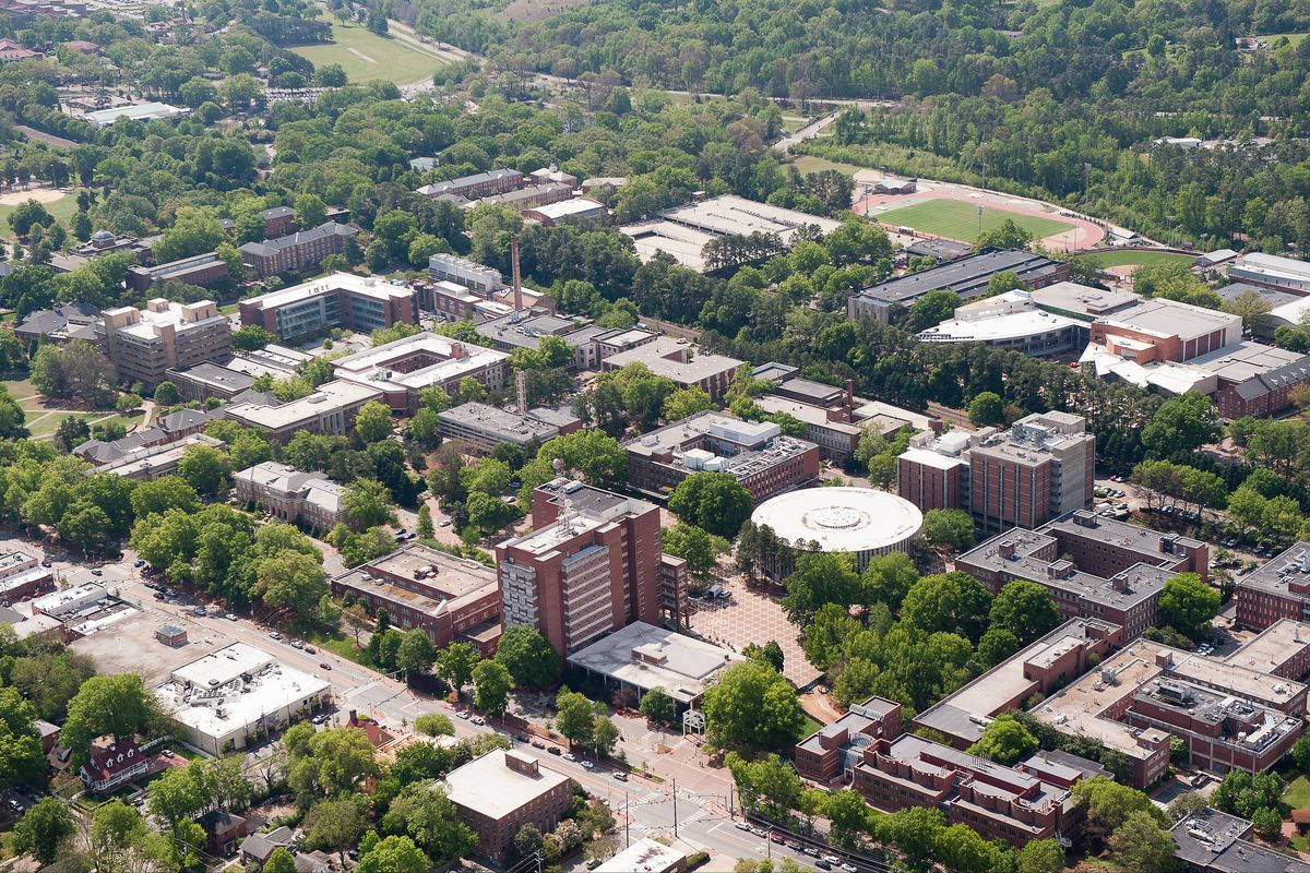 North Carolina State University Campus Grounds Background