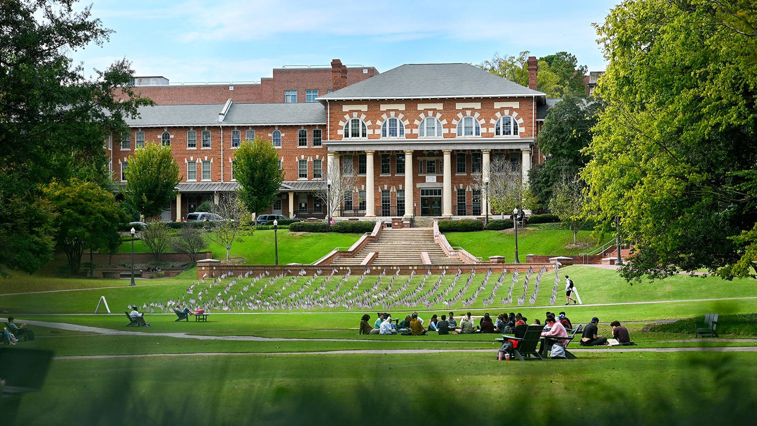 North Carolina State University Park Background