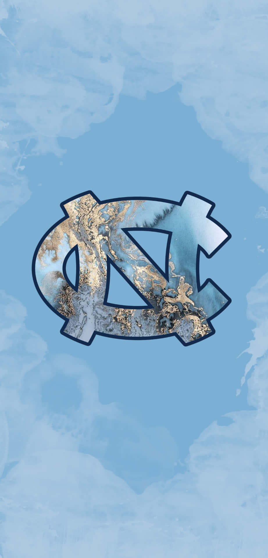 North Carolina Tar Heels Logo Background