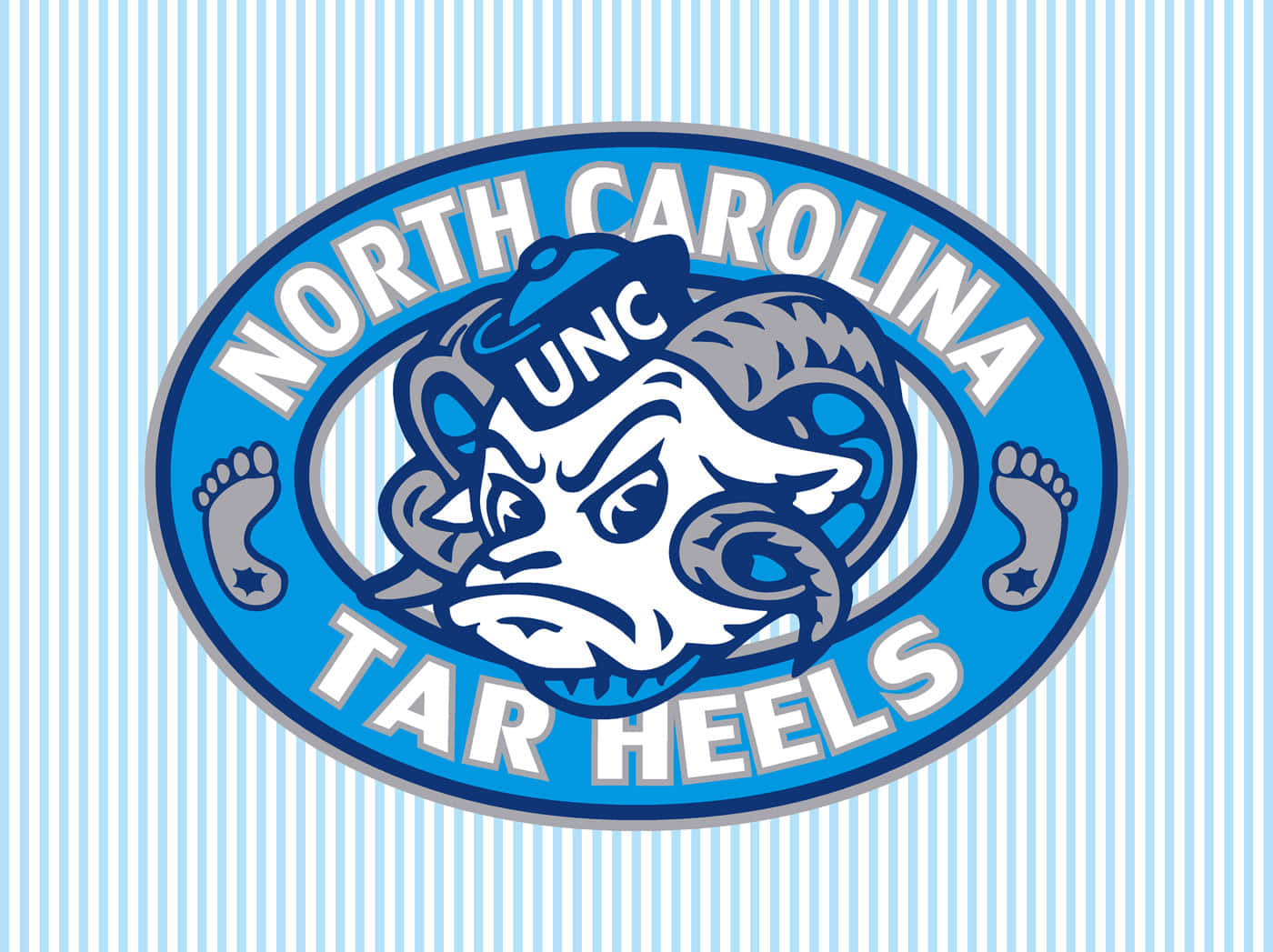 North Carolina Tar Heels Logo Background