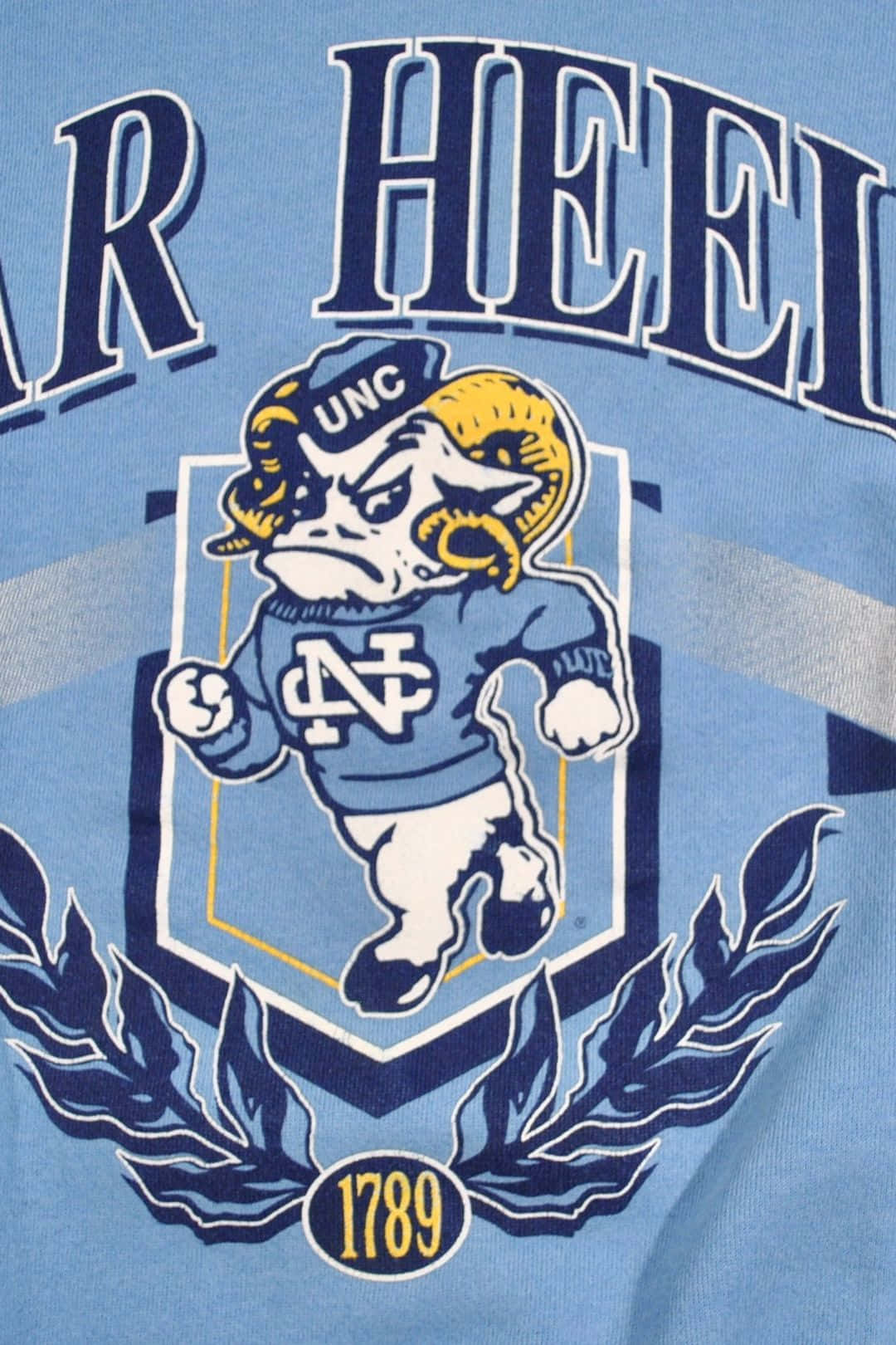 North Carolina Tar Heels T-shirt Background