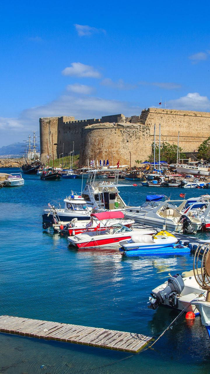 North Cyprus Fortress Background