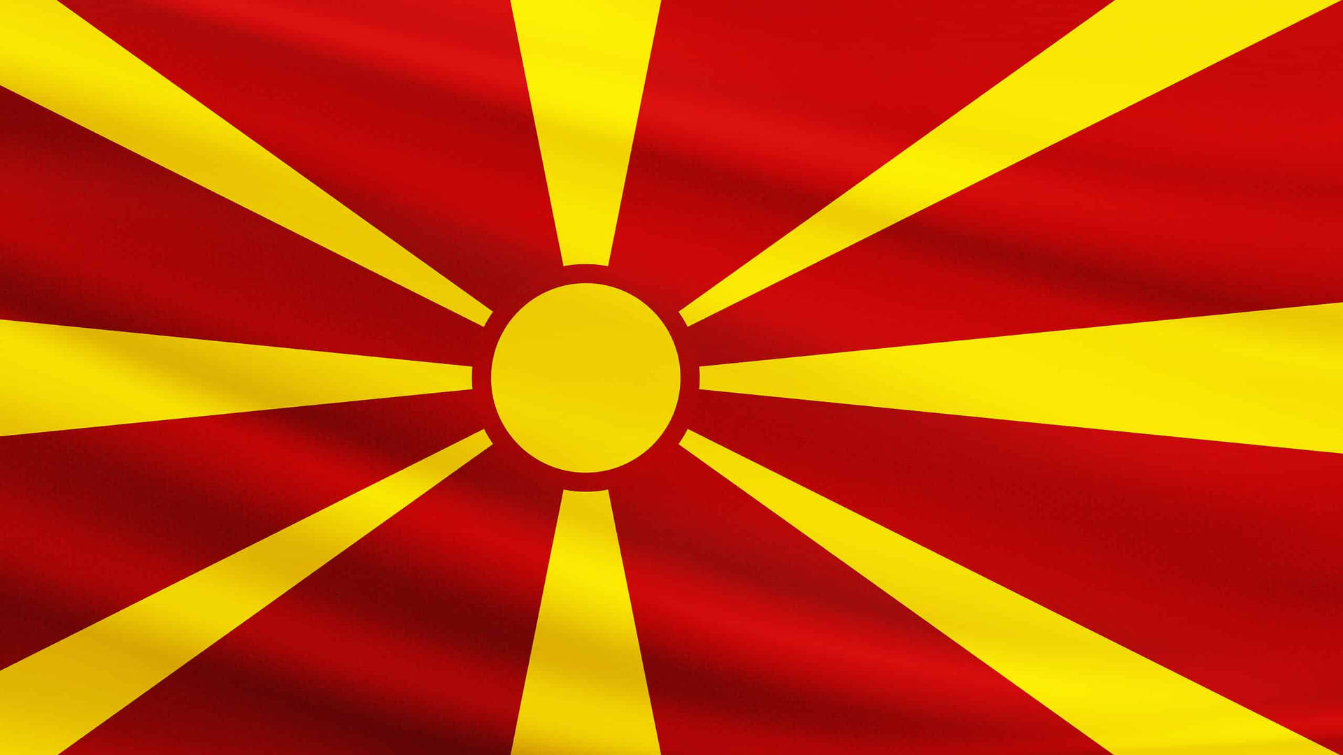 North Macedonia Flag