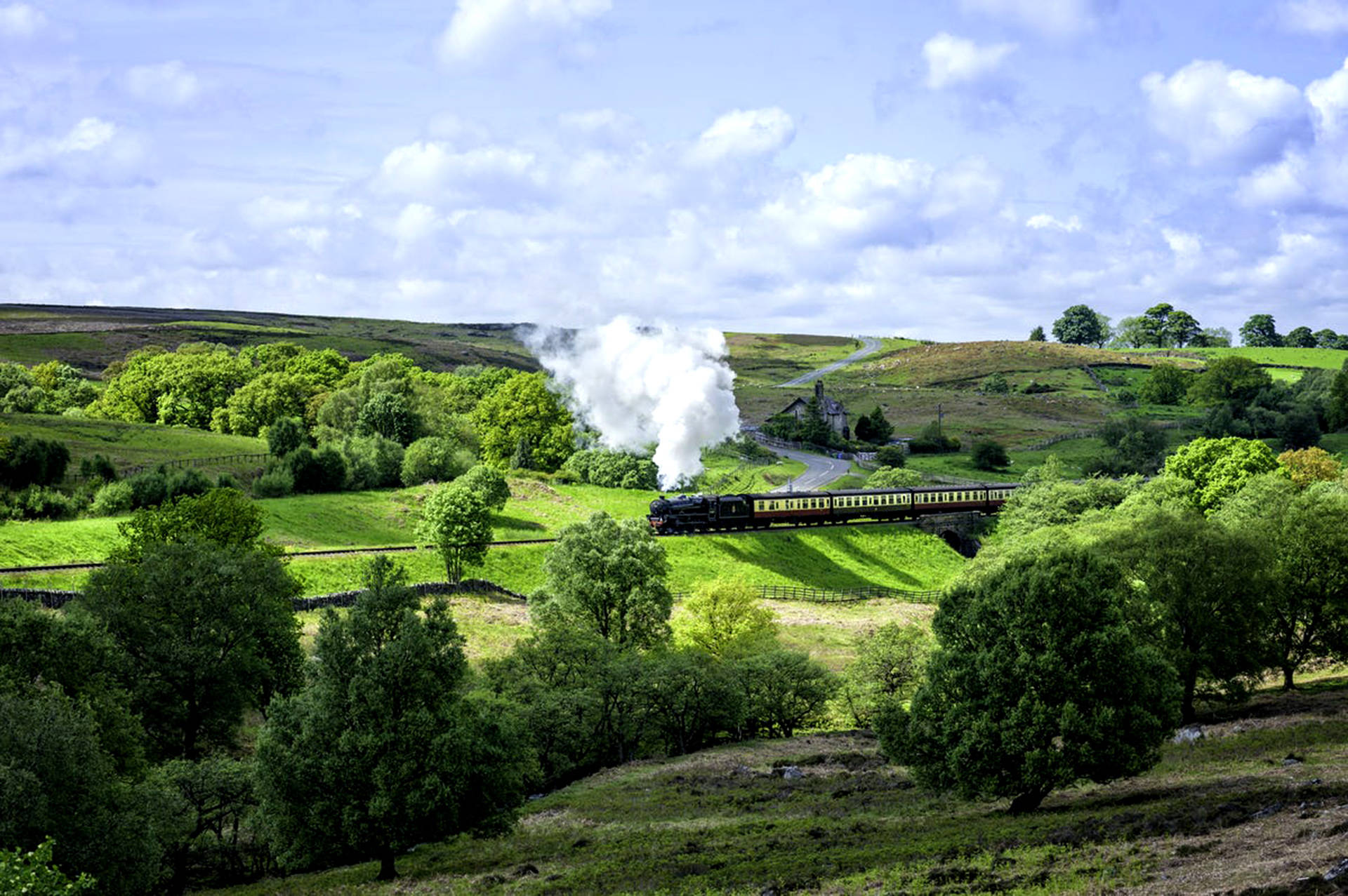 North Yorkshire Moors Railway Background