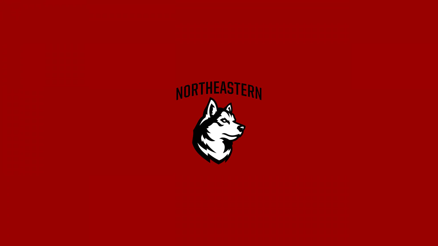 Northeastern University Huskies Logo