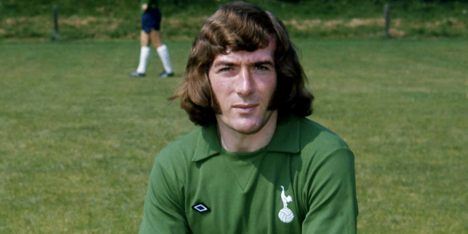 Northern Irish Footballer Pat Jennings Portrait Background