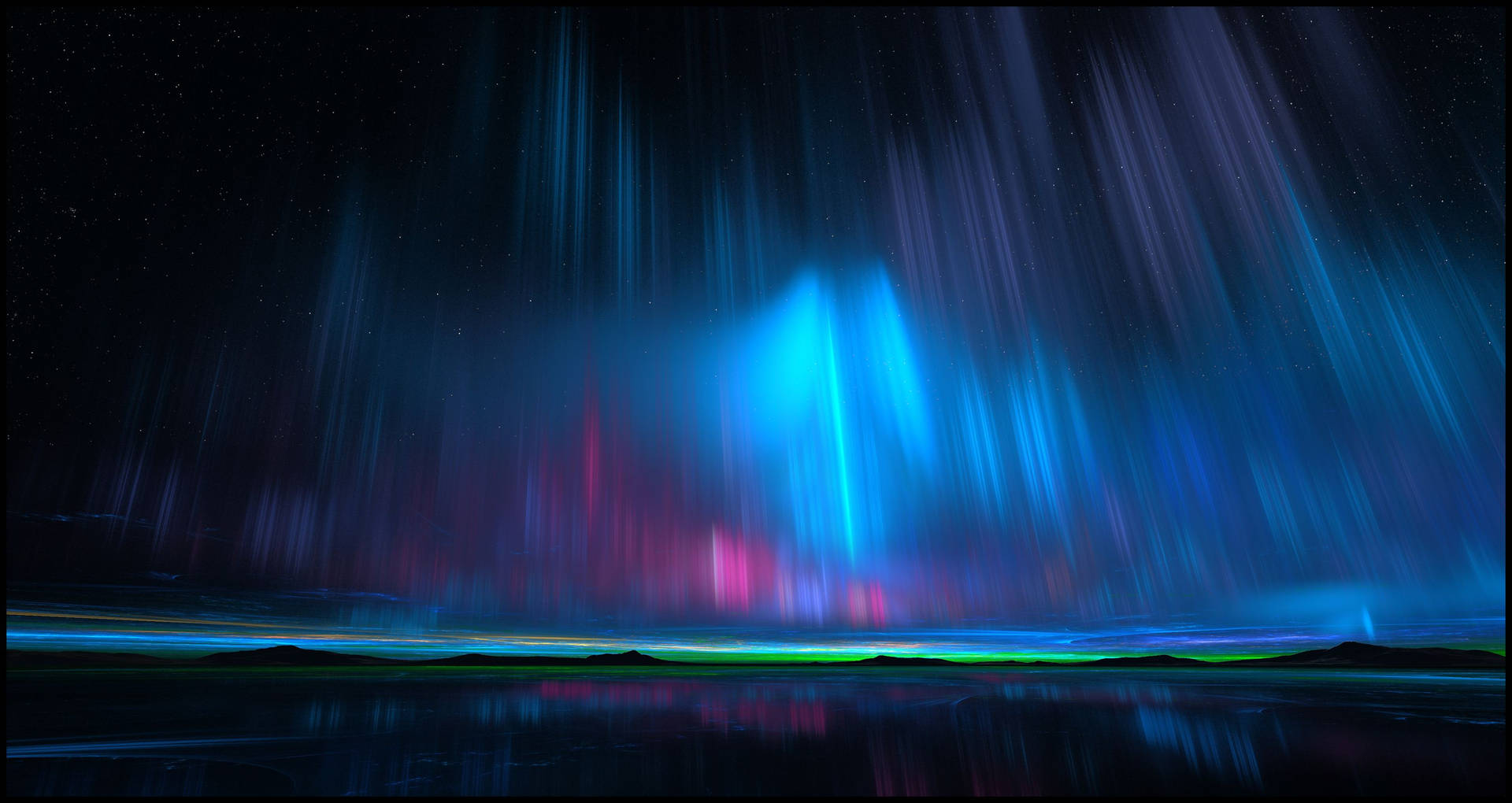 Northern Lights Creative Graphics Background