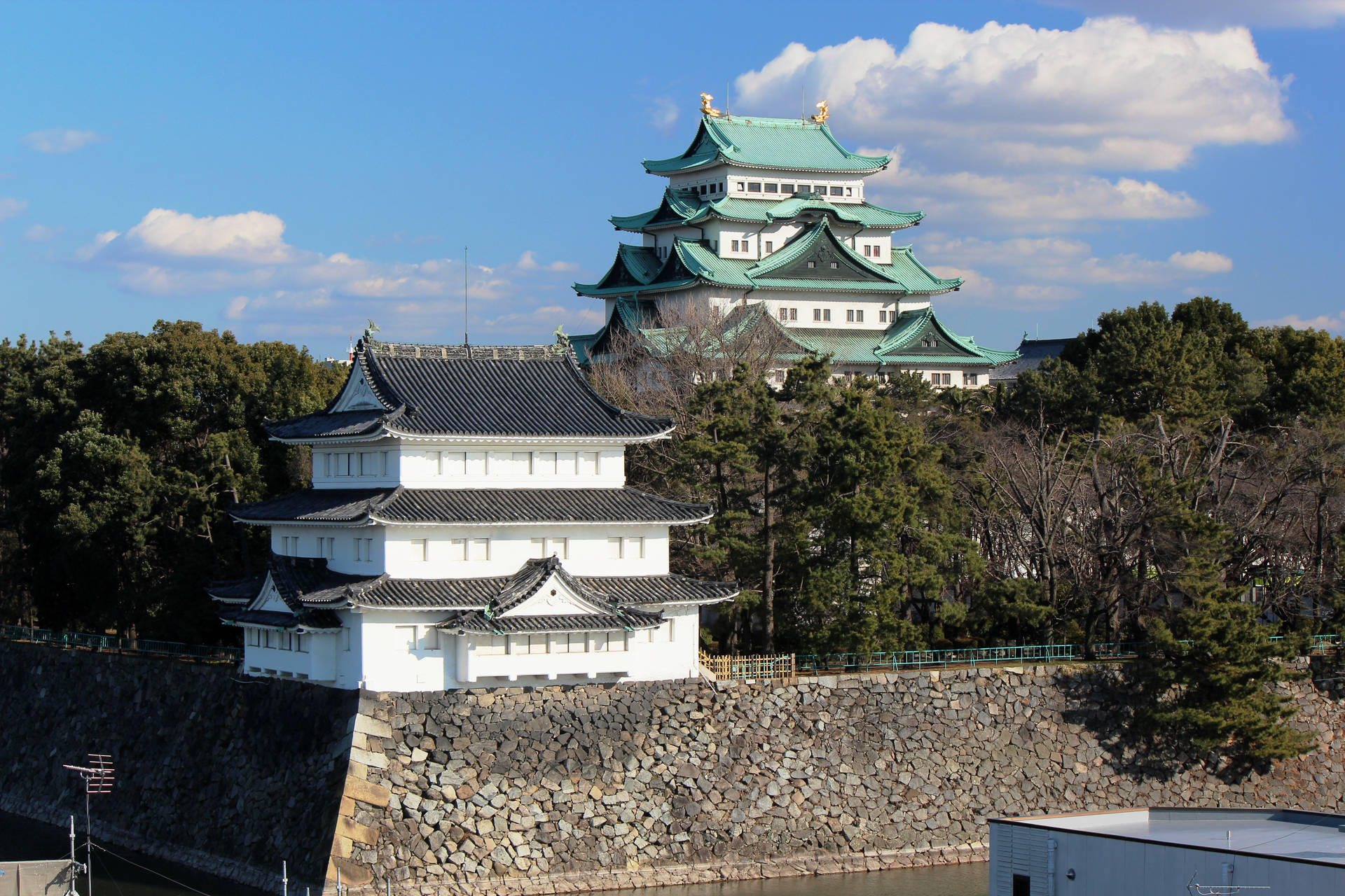 Northwest Turret With Nagoya Castle