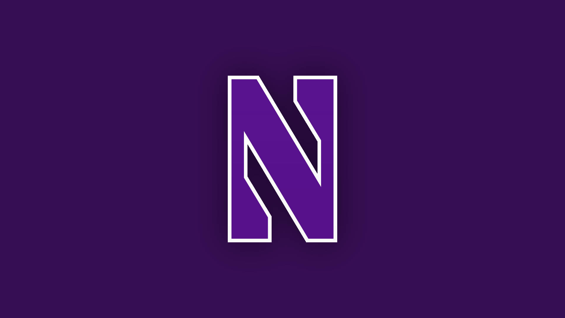 Northwestern University N Logo Background