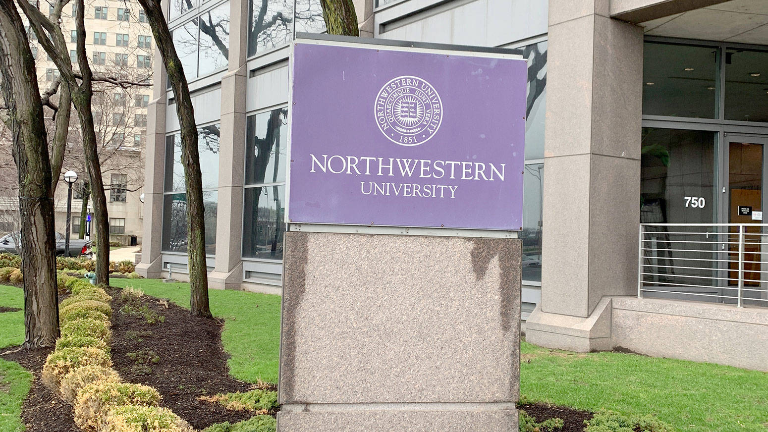 Northwestern University Signboard