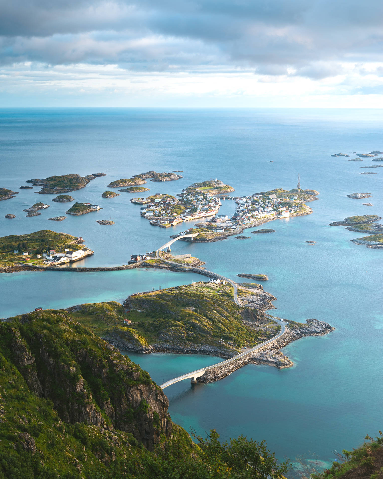 Norway Lofoten Islands Background