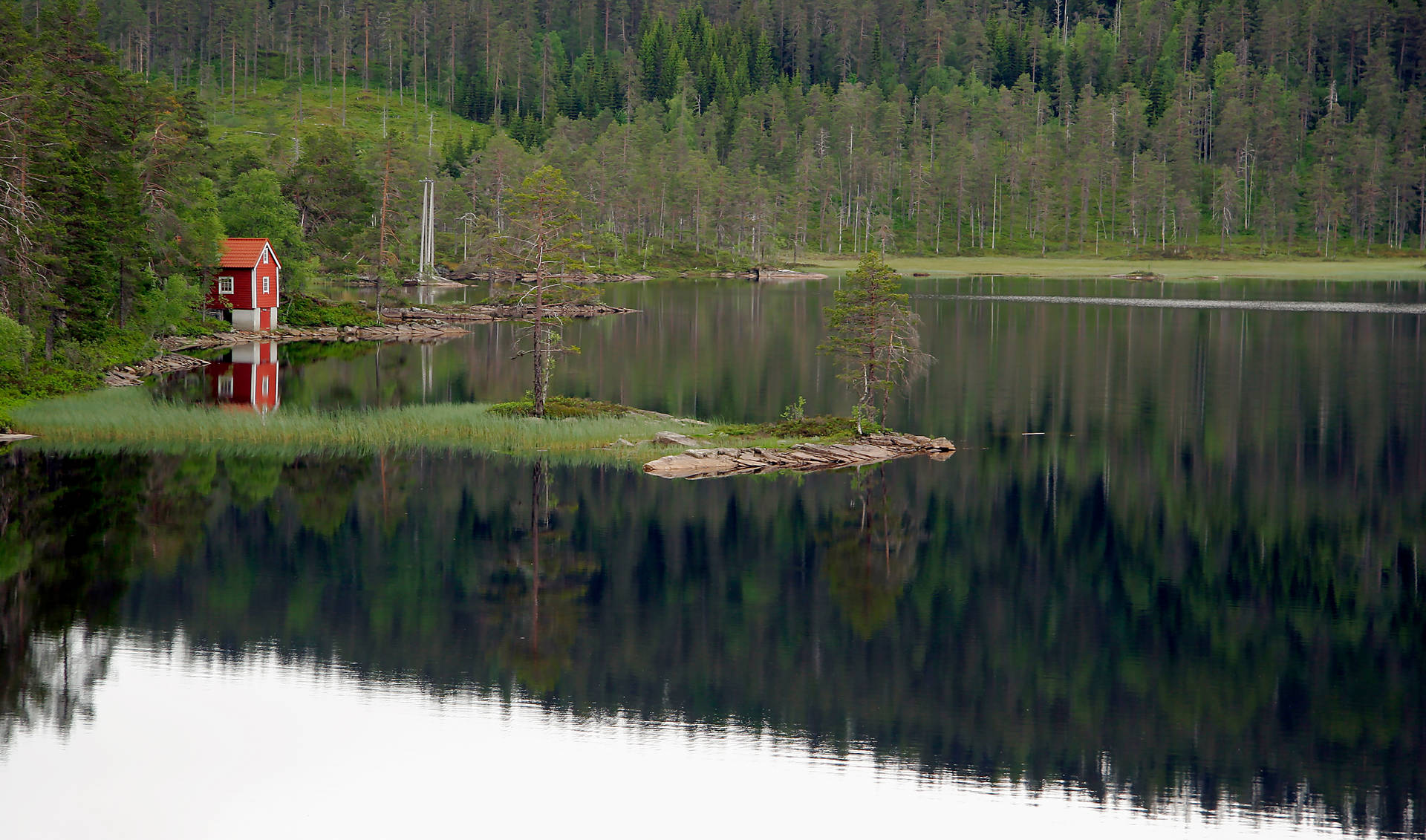 Norway Markane Lake Background