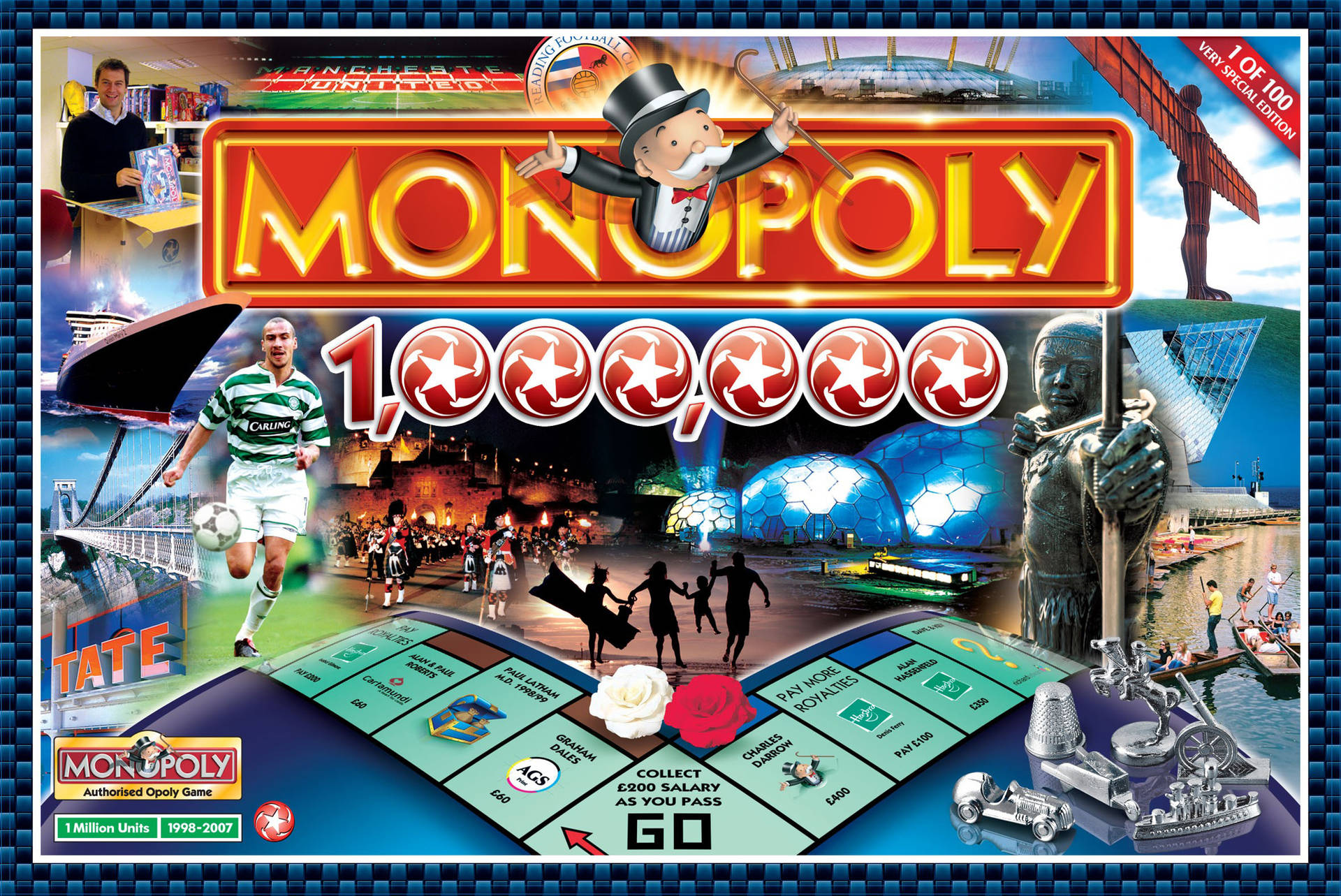 Norwich Monopoly Board Game Background