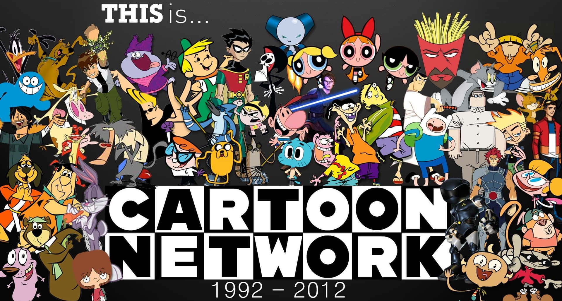 Nostalgic Cartoon Adventure Background
