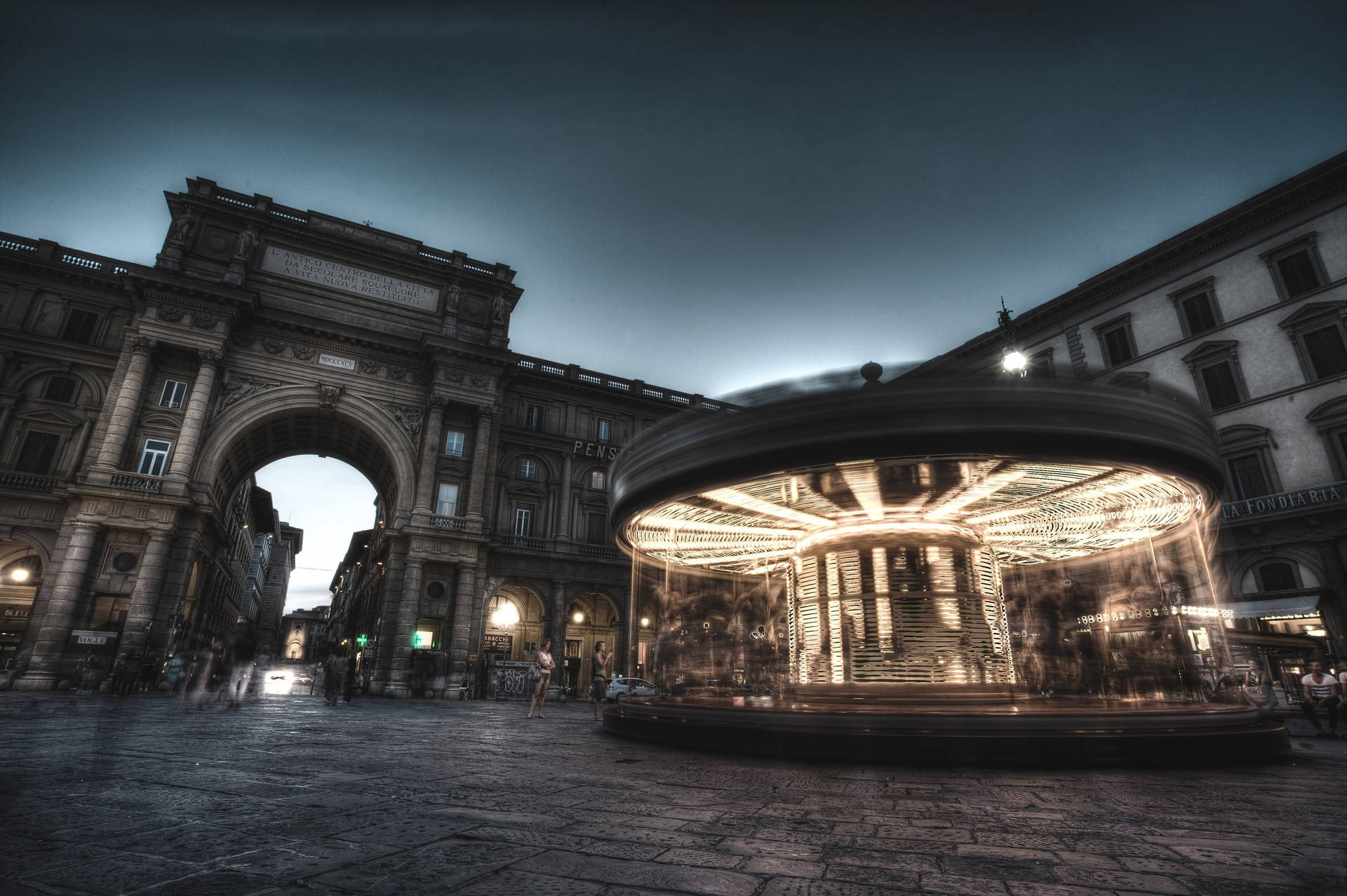 Nostalgic Merry-go-round