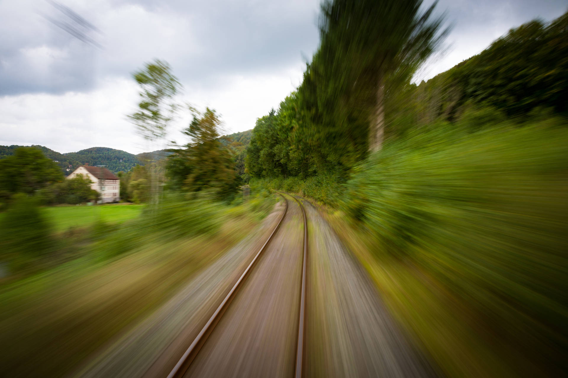 Nostalgic Railroad Background