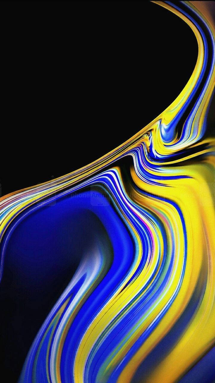 Note 10 Liquid Abstract Art Background