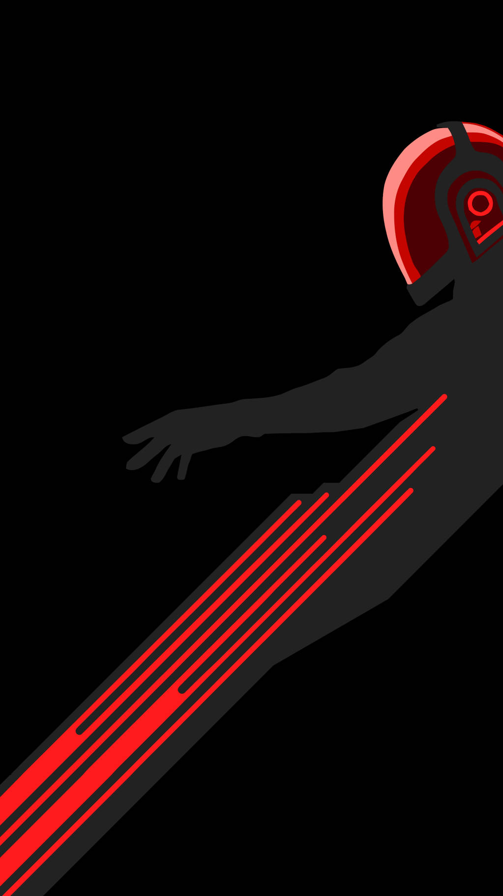 Note 8 Red And Black Vector Art Background