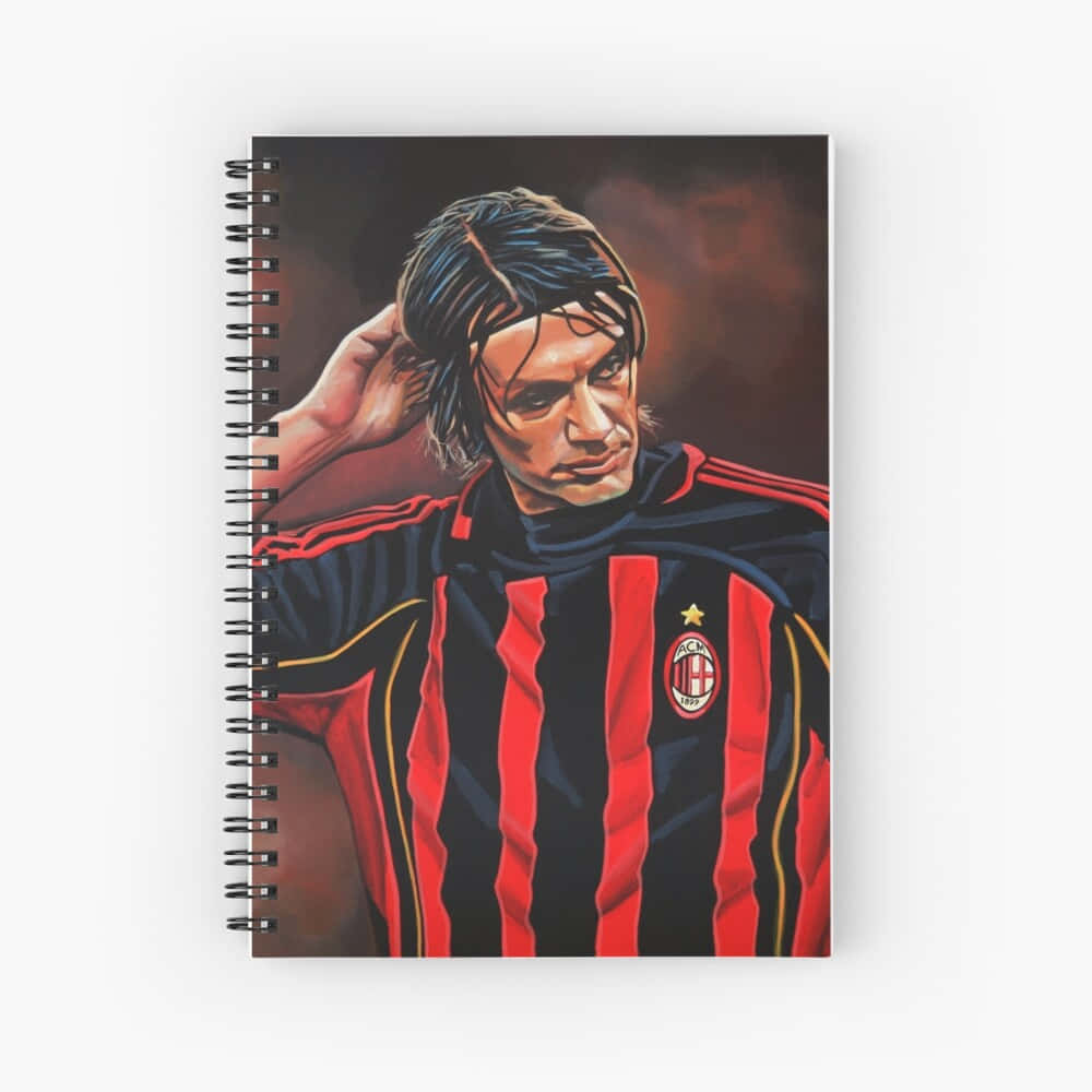 Notebook Design Paolo Maldini Background