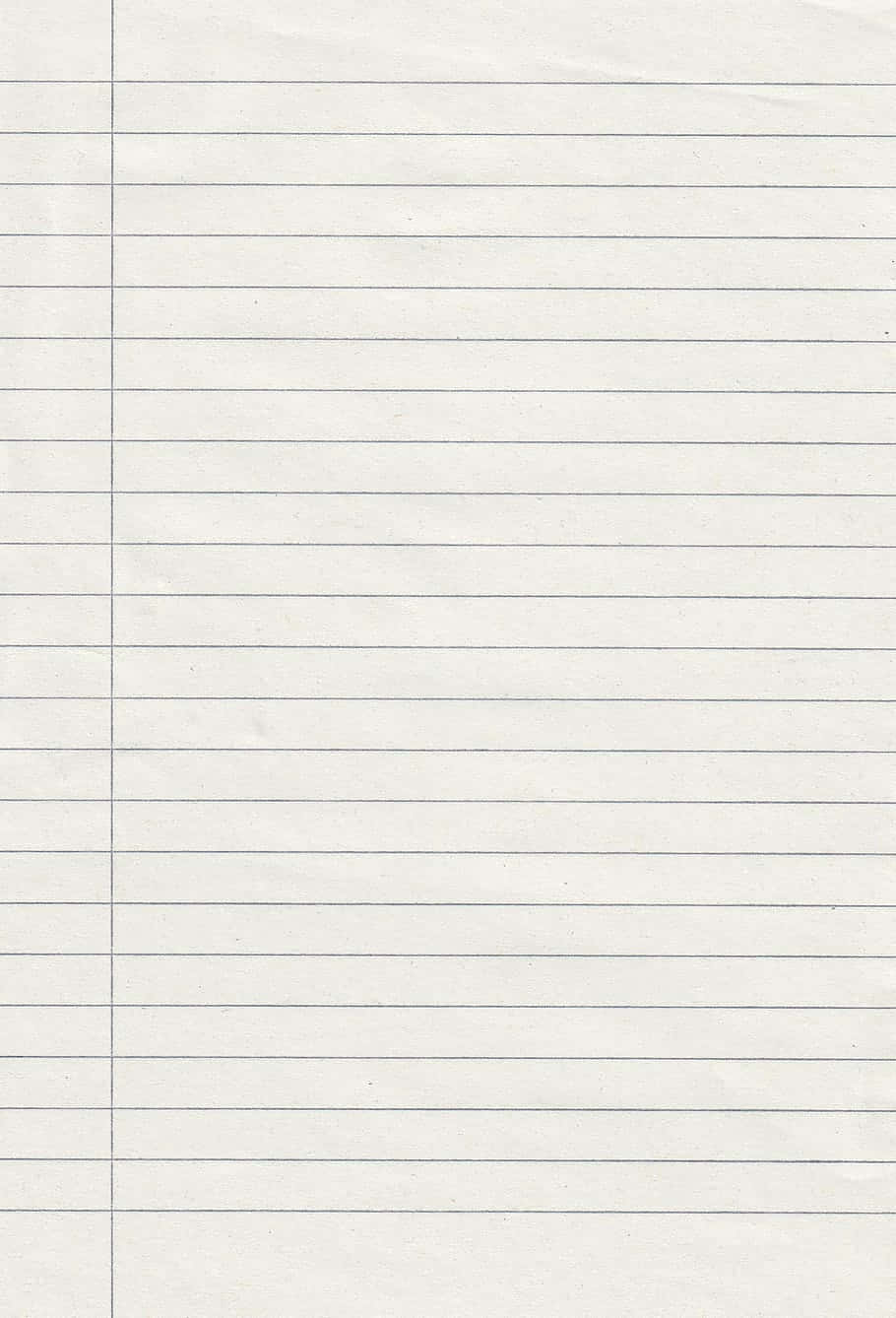 Notebook Lines For Paper Background