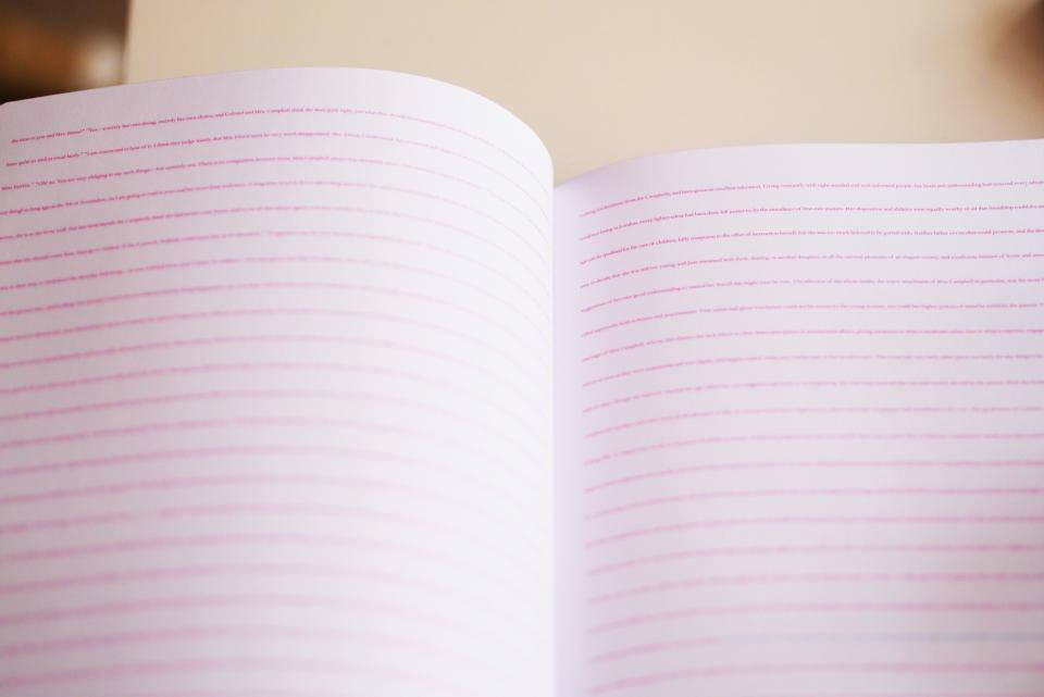 Notebook Paper Texture Background Background